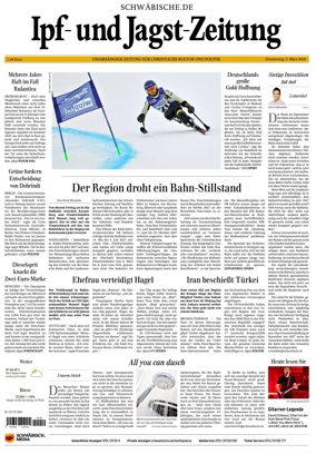 Cover of Ipf- und Jagst-Zeitung
