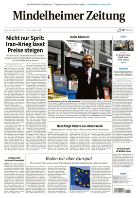 Cover of Mindelheimer Zeitung