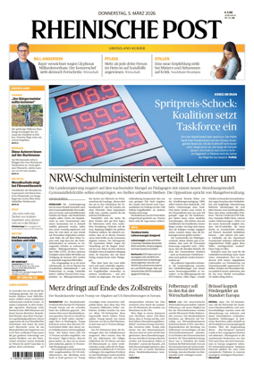 Cover of Rheinische Post Viersen