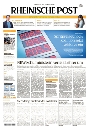 Cover of Rheinische Post