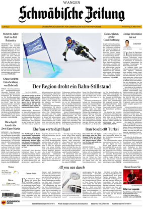 Cover of Schwabische Zeitung (Wangen)