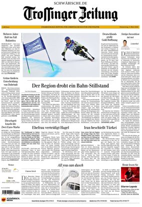 Cover of Trossinger Zeitung