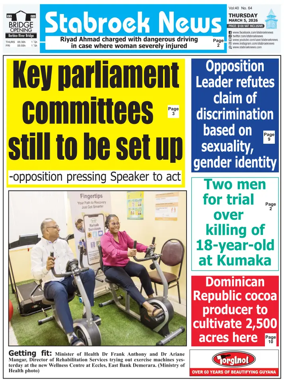 Cover of Stabroek News