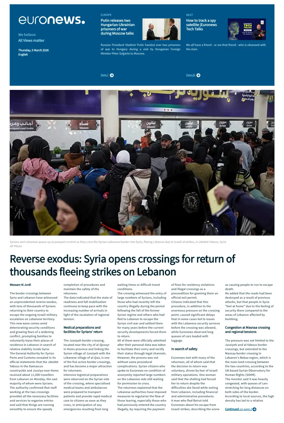 Cover of EuroNews (English Edition)