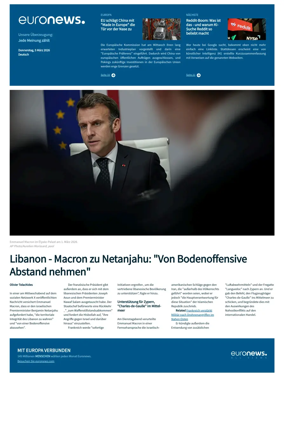 Cover of Euronews (German Edition)