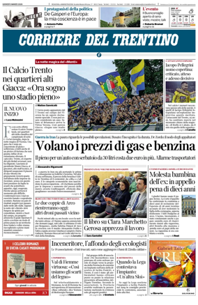 Cover of Corriere del Trentino