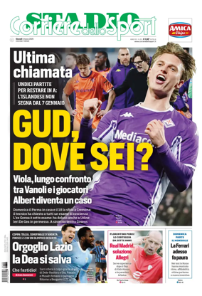 Cover of Corriere dello Sport Stadio (Firenze)