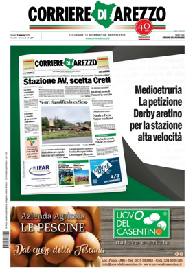Cover of Corriere di Arezzo