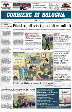 Cover of Corriere di Bologna