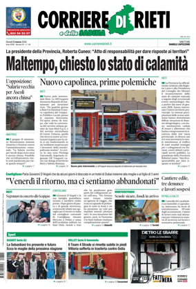 Cover of Corriere di Rieti