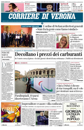 Cover of Corriere di Verona