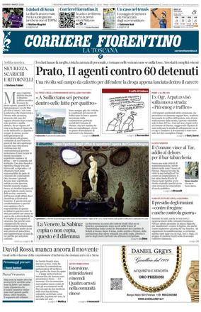 Cover of Corriere Fiorentino