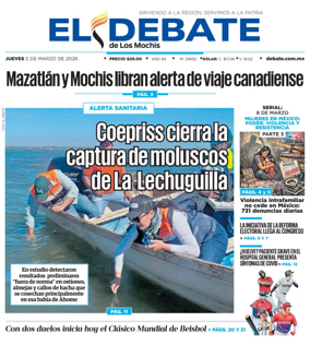 Cover of El Debate de Los Mochis