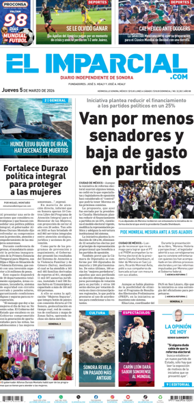 Cover of El Imparcial