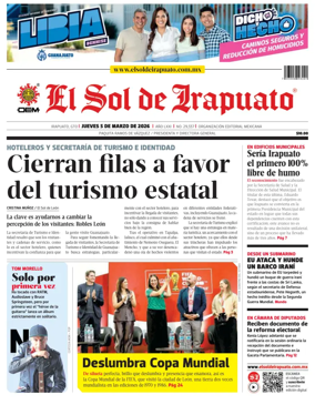 Cover of El Sol de Irapuato