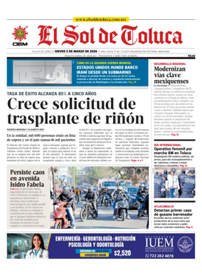 Cover of El Sol de Toluca
