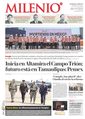 Cover of Milenio Tamaulipas