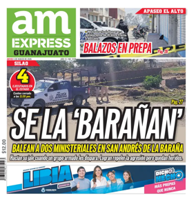 Cover of Periodico AM Express (Guanajuato)