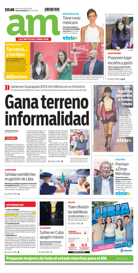 Cover of Periodico AM (Leon)