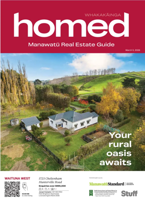 Cover of Homed Manawatu Standard
