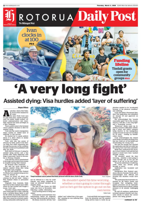 Cover of Rotorua Daily Post