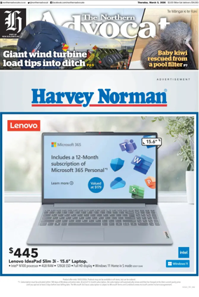 Cover of The Northern Advocate