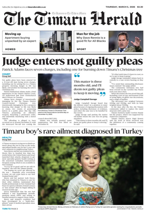 Cover of The Timaru Herald