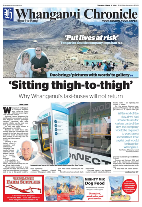 Cover of Whanganui Chronicle