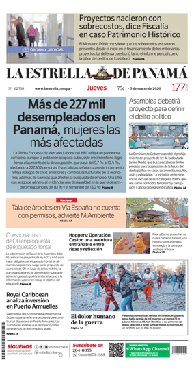 Cover of La Estrella de Panama