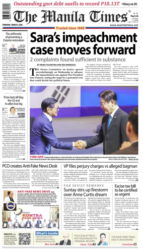 Cover of The Manila Times