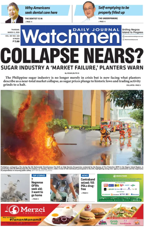 Cover of Watchmen Daily Journal