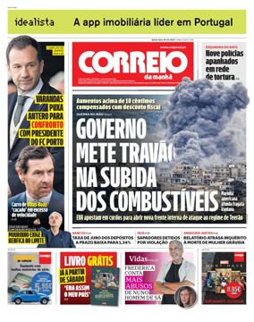 Cover of Correio da Manha