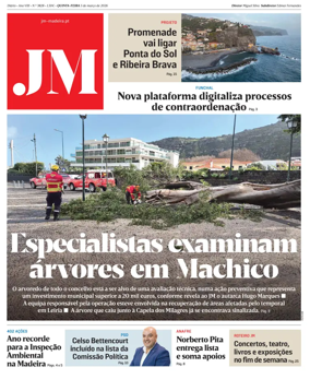 Cover of Jornal Madeira