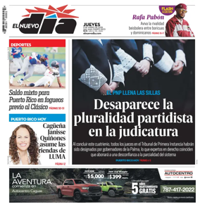 Cover of El Nuevo Dia