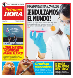 Cover of Primera Hora