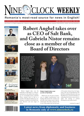 Cover of Nine o clock Weekly (Romania)