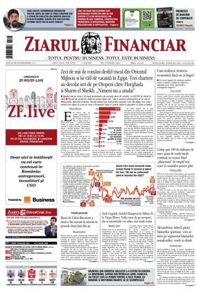 Cover of Ziarul Financiar