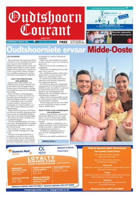 Cover of Oudtshoorn Courant