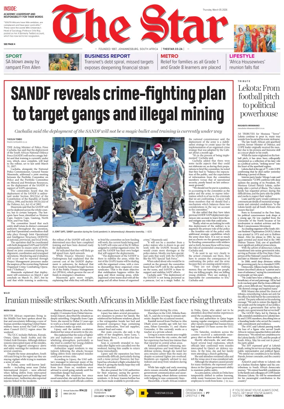 Cover of The Star Late Edition