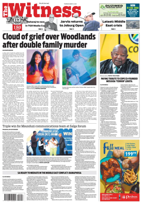 Cover of The Witness (South Africa)