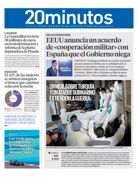 Cover of 20 Minutos Valencia