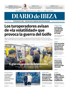 Cover of Diario de Ibiza