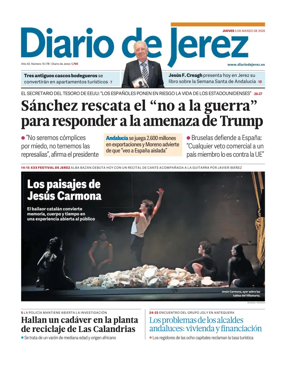 Cover of Diario de Jerez