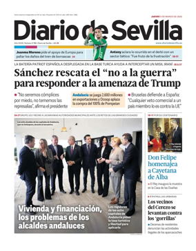 Cover of Diario de Sevilla