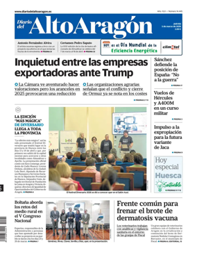 Cover of Diario del Alto Aragon
