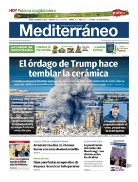Cover of El Periodico Mediterraneo