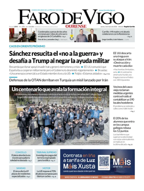 Cover of Faro de Vigo (Ourense)