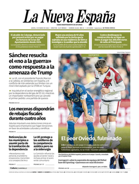 Cover of La Nueva Espana