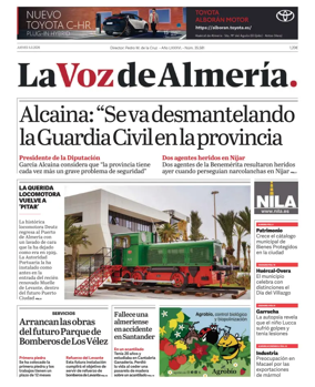 Cover of La Voz de Almeria