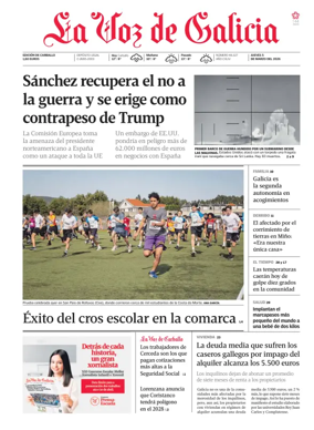 Cover of La Voz de Galicia (Carballo)